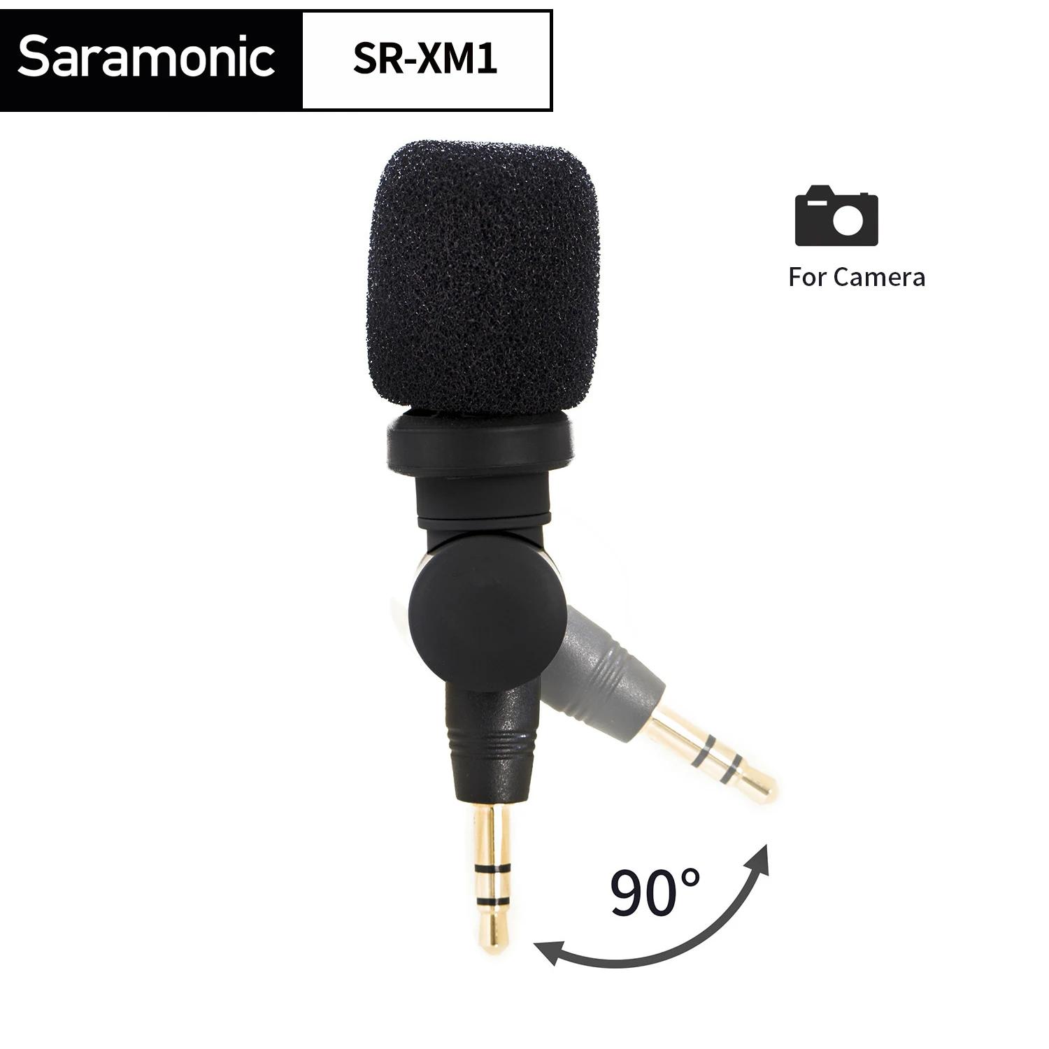 Saramonic SR-XM1 3.5mm TRS ̴ ī޶ ܵ ũ DSLR ī޶ ķڴ  ͼ ڴ  ÷  ÷